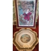Image 1 : Needlepoint Art Piece Plus a Print - Largest is 23W, 31T