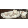 Image 5 : Miniature Fine Bone China Tea Set w/ Decorative Gold Handled Pitchers 2.5'Tall