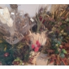 Image 3 : Large Assortment of Autumn Artificial Floral Decor, Some Holders Included