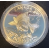 Image 2 : 2015 $20 North American Sportfish Walleye Fine Silver Coin 31.39 Grams