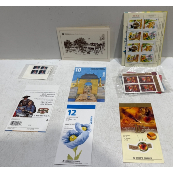 Canadian Commemorative Stamp Pages
