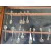 Image 5 : Display Case w Asst Spoons 24 w, 20 h