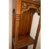 Image 4 : Lovely Tall Wooden Clock w/ Shelves, Made in Germany & Running - 17W, 10D, 66T 