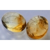 Image 2 : Yellow Sapphire Pair (16.7 ct total, 15.5×11.5×5 mm)