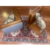 Image 2 : Decorative Elelphant Book Ends w/ Bohemian Sham/Tapestry 6T