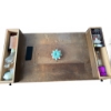 Image 3 : Empe Treadle Sewing Machine Table with Drawers and Accessories