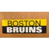 Image 1 : Boston Bruins Yellow and Black Sign