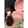 Image 1 : Vintage/Antiques - Wigs (100% Euro Hair & Asia), Sarome Lighter, Jewelry, Kit Case and Inset & More 