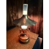 Image 8 : Decorative Bottles, Brass Lamp, Ceramic Mug, and Lidded Container