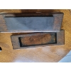 Image 2 : Vintage Combination Oilstone In A Hardwood Box & Vintage Wooden Witchet