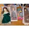 Image 3 : Big Brother Ken & Tommy Figurines, Assorted Dolls.  Doll w Green Dress 18 h