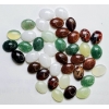 Image 1 : Assorted Natural Gemstone Parcel (44.15 ct total, ~8.6 mm each)