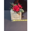 Image 13 : Holiday Decor Lot with Arrangements, Candle Holders, and Basket