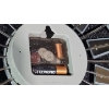 Image 10 : Edwardian-Era Cut Glass and George Nelson Mirrored Starburst Wall Clock
