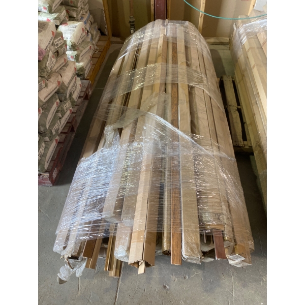Wood Moulding, Including Dark Red Oak, Various Sizes