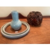 Image 2 : Akiko Kohana container and ring, Chabana basket with copper container.