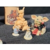 Image 6 : Sweet Collection Of Good Luck Charms and Cat and Bear Canister Set