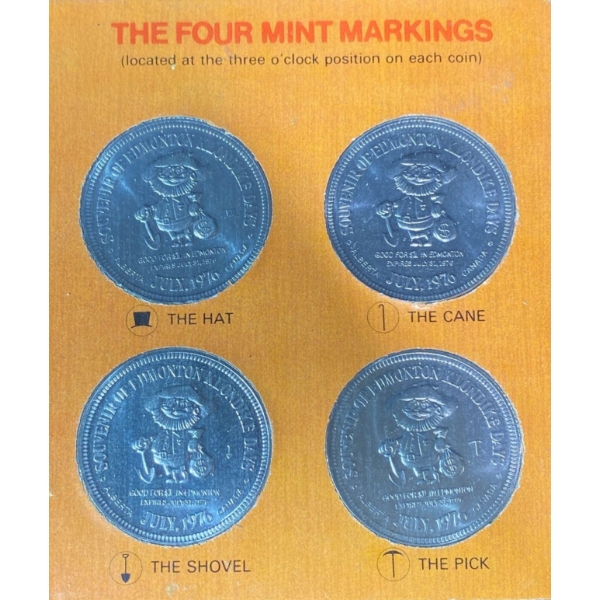 1967 Klondike Dollar Coin Set