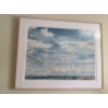 Image 2 : Framed Artwork Depicting Expansive Clouded Sky