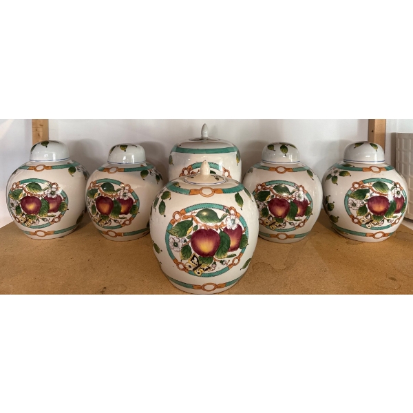 Chinese Ginger Jar Collection 14T
