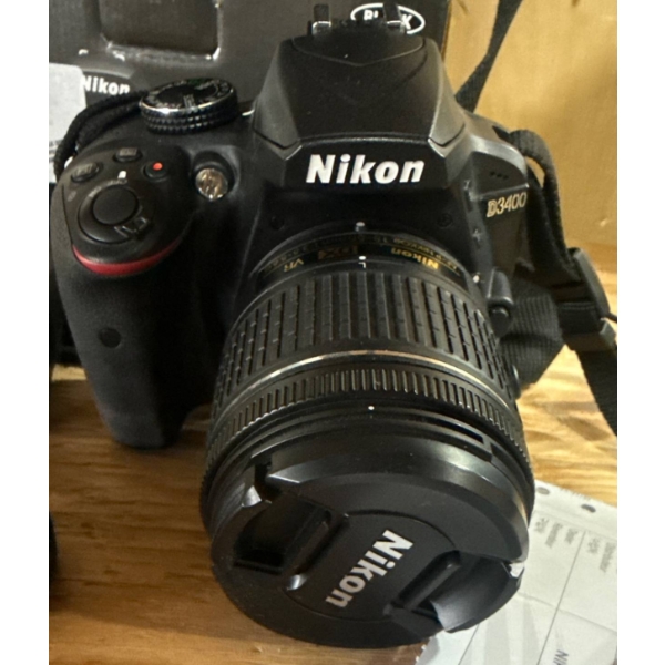 Nikon D3400 with 18-55mm VR Kit, Complete with Accessories and Box
