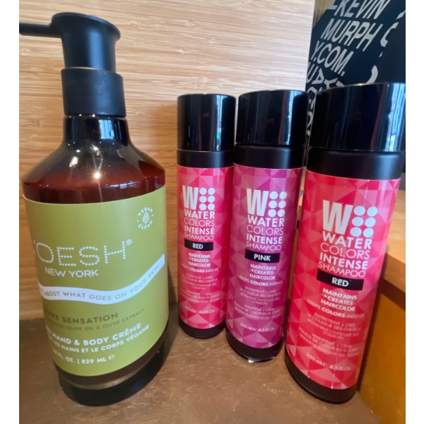 V'OESH New York Luxury Body Lotion w/ Assorted Vibrant Color Shampoo 