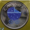 Image 9 : Canadian Coin Lot: 1970 PM Commemorative Medallions & 2010 Colourized 25 Cent Sets