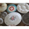 Image 3 : Variety of Serving Plates, Largest Floral Plate: 14 W, 11 D