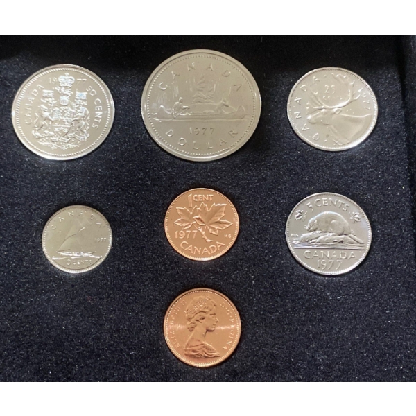 1977 Uncirculated Coin Set 