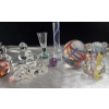 Image 3 :  Collection Of Assorted Art Glass Collectibles.