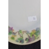 Image 3 : Plate w/ Floral Design 12 X 8.5 and Bunnykins Collector Plate w/ Mailbox Scene 8" Diameter 
