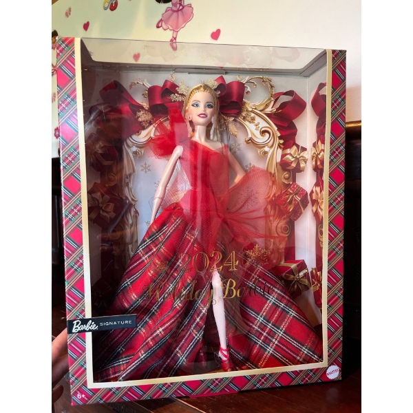 2024 holiday Barbie signature edition