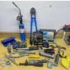 Image 1 : Tool Assortment- Benzomatic Heat Shrink Torch,  Screwdrivers, Pliers, Wrenches, Clamps