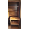 Image 1 : MDF Bookcase 30.5 W, 15.5 D, 71.5 T and Wheeled Stand 23.5 W, 15.5 D, 29.5 T 