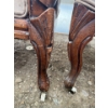 Image 5 : Pair of Queen Anne Style Chairs plus Ottoman