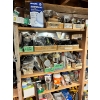 Image 2 : Shelves filled with everything you need for small projects plus more. 
