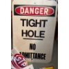 Image 4 : Warning Caution Signs w/ Keychain Collection & Promotional Stickers