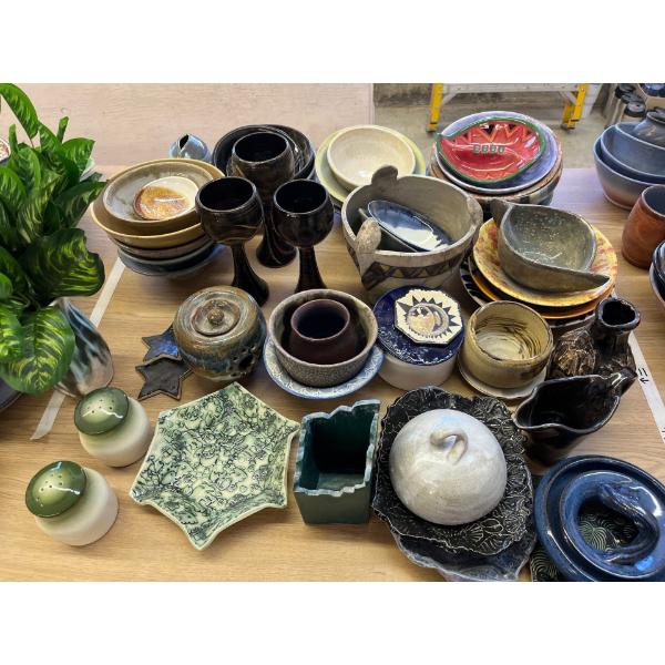 ceramic vases cups and bowls