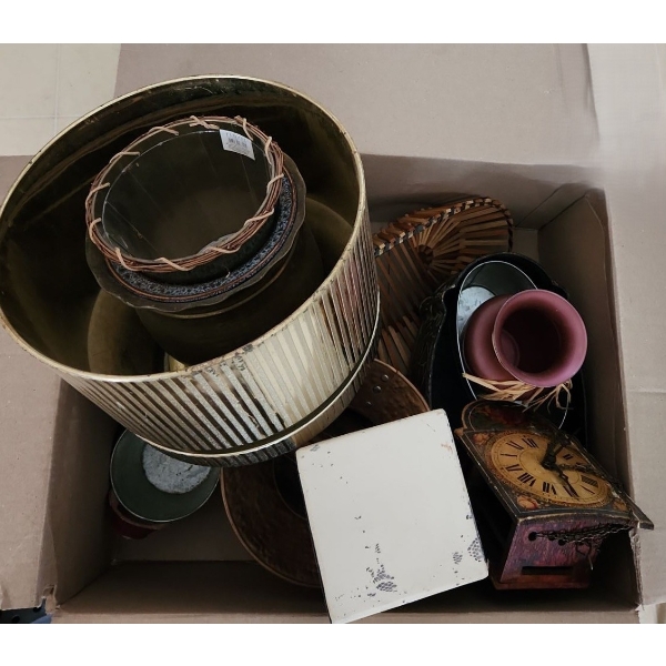 Collection of Planters Including: Gold Planter 13" Diameter, 10 T