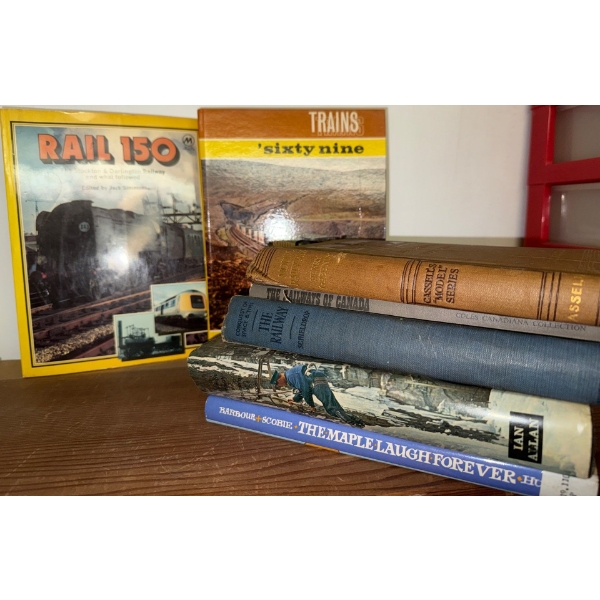 Railway & Train Lover's Vintage Book Collection