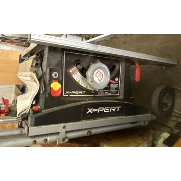 X-Pert Job Site Table Saw ModelNo.RETS-001