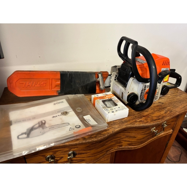 Stihl Chainsaw MS 170 Comes with Manual and extra chain