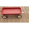Image 3 : Red Metal Wagon with Coleman 40-Watt Crystalline Solar Panel Kit