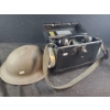 Image 1 : Antique Army Combat Helmet Automatic Electric Monophone 