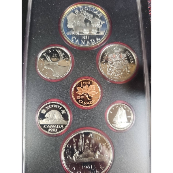 1991 Canada 7-Coin Proof Set