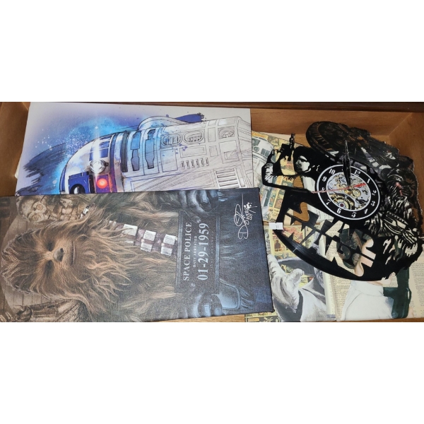 Star Wars Reproduction Art Includes: R2-D2: 11 X 14 a Record Cut-Out Decor, and Other Characters