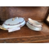 Image 1 : Limoges Terrine & Gravy Dish.  Made in France.  Terrine 12 w , 6 h, 8 d