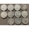 Image 1 : Canadian 25-cent Pieces 80% Silver 64.13 Grams