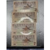 Image 1 : 4x 1986 Canadian $2 Bills 9713497/3240650/ 3189460 - 3189461