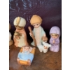 Image 2 : 'Sanmyro' Children Porcelain Nativity Scene (Damage on One; See Image)  